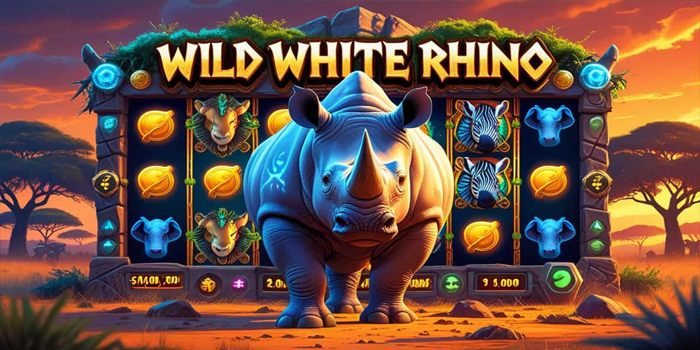 Tips Bermain Slot Wild White Rhino Agar Maxwin Konsisten
